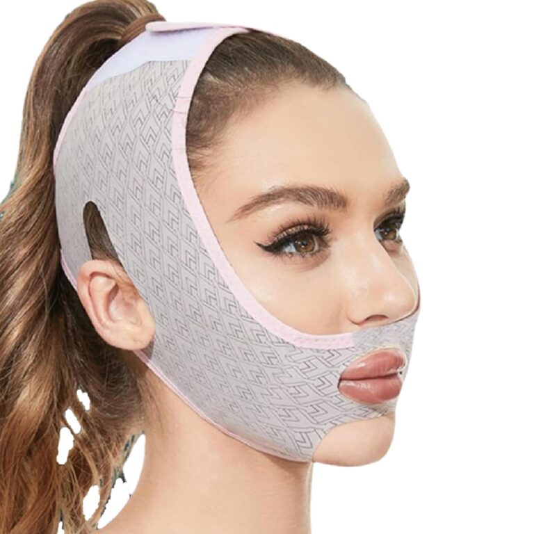 FUIART Beauty Face Sculpting Sleep Mask, Chin Strap for Double Chin for Woman